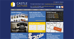 Desktop Screenshot of castle-auctions.com